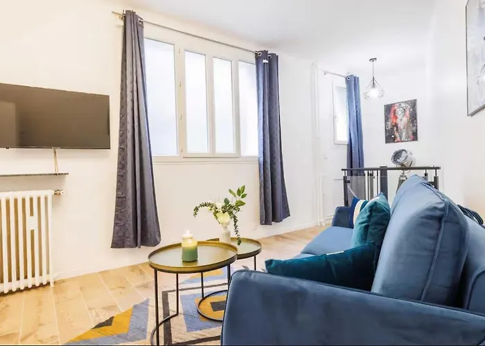 Apartmán Beautiful Duplex - 2br 6p - Near Montmartre *
